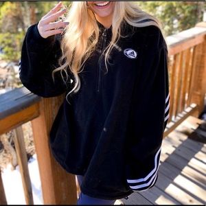 Vintage adidas quarterzip fleece